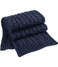 Load image into Gallery viewer, Adults Cable Knit Scarf