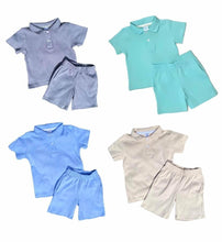 Load image into Gallery viewer, Kids Initial Polo Sets