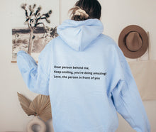 Load image into Gallery viewer, Unisex ‘Person Behind Me’ Hoody