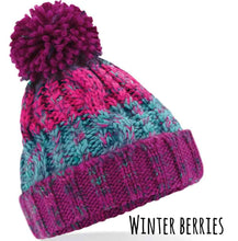 Load image into Gallery viewer, Family Matching Corkscrew Pom Pom Hat