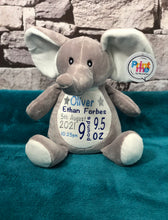 Load image into Gallery viewer, Birth Announcement Keepsake Plush