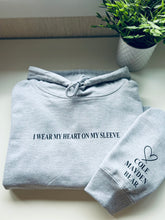 Load image into Gallery viewer, ‘I Wear My Heart On My Sleeve’ Hoodie