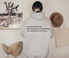 Load image into Gallery viewer, Unisex ‘Person Behind Me’ Hoody