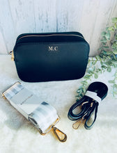Load image into Gallery viewer, Luxury Saffiano Fine Grain Cross Body Bag