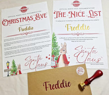 Load image into Gallery viewer, Christmas Eve Letter &amp; Nice List Certificate
