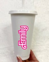 Load image into Gallery viewer, Copy of Personalised B Movie Style Cold Cup
