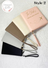 Load image into Gallery viewer, Luxury Saffiano Fine Grain Travel Document Holder
