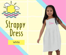 Load image into Gallery viewer, White Strappy Dress
