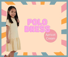 Load image into Gallery viewer, Apricot Cream Polo Dress
