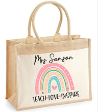 Load image into Gallery viewer, Teacher Tote Bag
