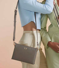 Load image into Gallery viewer, Saffiano Fine Grain Soft Style Cross Body Bag
