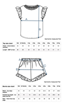 Load image into Gallery viewer, Lemon Yellow Anglaise Shorts &amp; T-shirt Set
