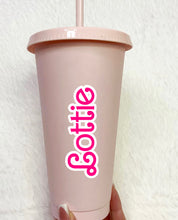 Load image into Gallery viewer, Personalised B Movie Style Cold Cup
