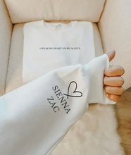 Load image into Gallery viewer, ‘I Wear My Heart On My Sleeve’ Sweatshirt
