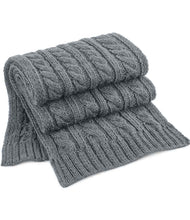 Load image into Gallery viewer, Adults Cable Knit Scarf
