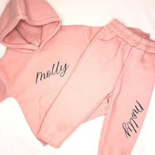 Load image into Gallery viewer, Thick Fleece Hooded Jogger Set
