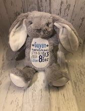 Load image into Gallery viewer, Birth Announcement Keepsake Plush
