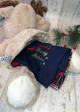 Load image into Gallery viewer, Personalised Zippie Bottom Reindeer With Poem (46cm)
