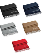 Load image into Gallery viewer, Adults Personalised Woven Scarf
